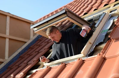 Pose de fenêtres de toit Velux à Epfig
